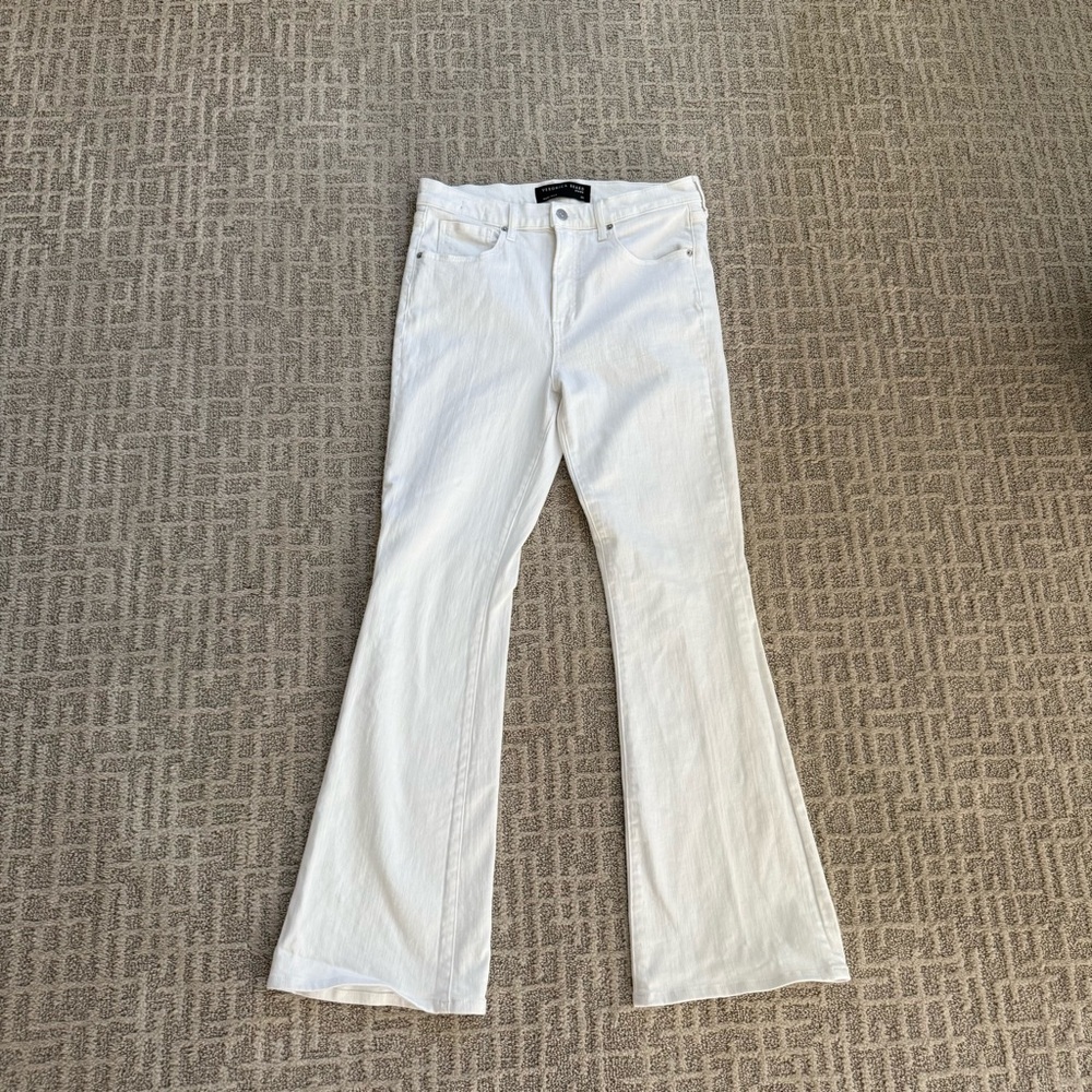 Veronica Beard Denim Jeans size 30 Beverly skinny flare high rise designer pants